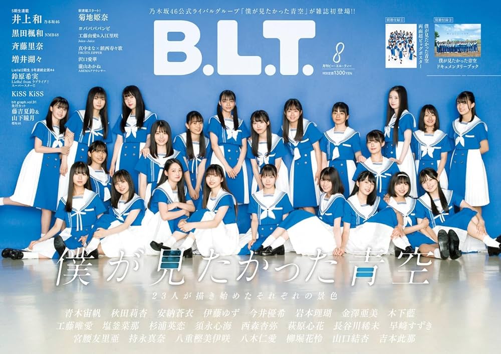 B.L.T. ビーエルティー 2025年9月号 チェキ プレゼント 応募券 8枚 B.L.T.2025年9月号 | TOKYO NEWS マガジン＆ムック